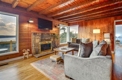 Henderson House | Henderson Cabin w/Deck & Scenic Lake Views!