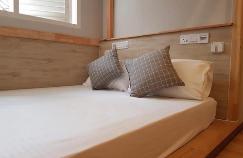 Historic George Town Apartment | HERITAGE Loft Studio @ Town (washer & kitchen)