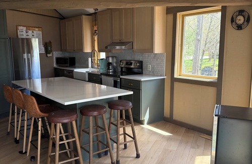 Balsam Lake Cabin | Hexagon Hideaway on Balsam Lake - Private Dock Kayaks Sunset Views
