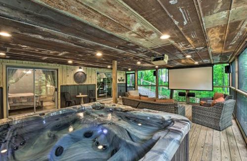 Hiawassee House | Hiawassee Getaway w/Hot Tub, Deck & Lake Access!