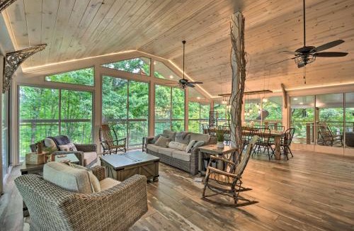 Hiawassee House | Hiawassee Getaway w/Hot Tub, Deck & Lake Access!