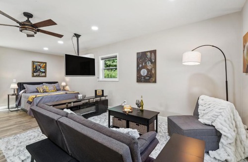 Hickory Apartment | Hickory Hideaway Pet-Friendly Haven with Fire Pit!