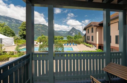 Darligen Apartment | HID AG: Lakeview Studio mit Parkplatz und Balkon