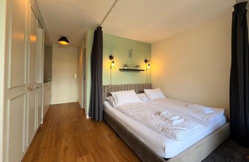 Darligen Apartment | HID AG: Lakeview Studio mit Parkplatz und Balkon