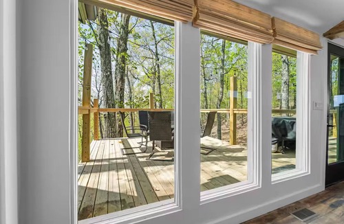 Johnson City Cabin | Hidden Mountain Top Cabin in Serene setting-The Trapper Shack