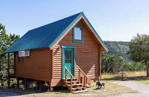 Medina Cabin | Hideaway Cabin: Texas Hill Country Resort/w Pool