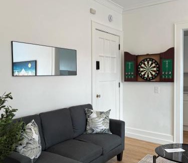 East Avenue Apartment | High Falls Studio Kitchen TV Downtown Rochester