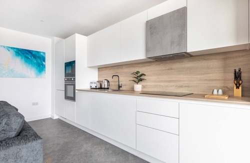 Canning Town North Apartment | High Floor Flat City and River View