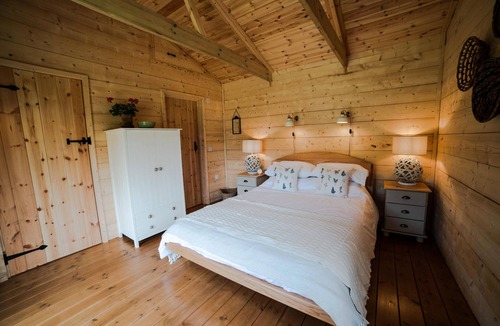 Holsworthy Cabin | High quality lodge in secluded field