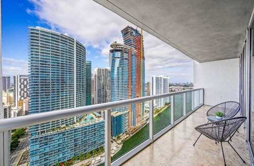 Downtown Miami Apartment | High Rise Luxury Ocean View Unit W Brickell