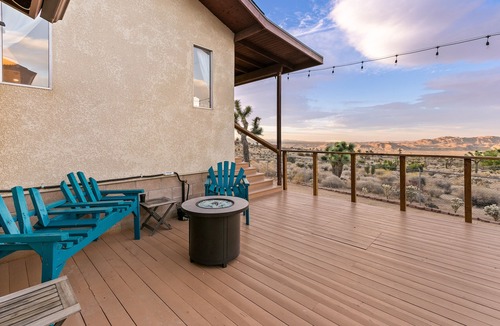 Joshua Tree House | High View Haven - Hot Tub, Fire Pit & Bbq In Joshua Tree! 4 Bedroom Home by RedAwning