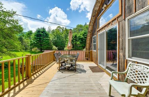 East Branch House | Hike & Fish: Delaware River Cabin w/Views