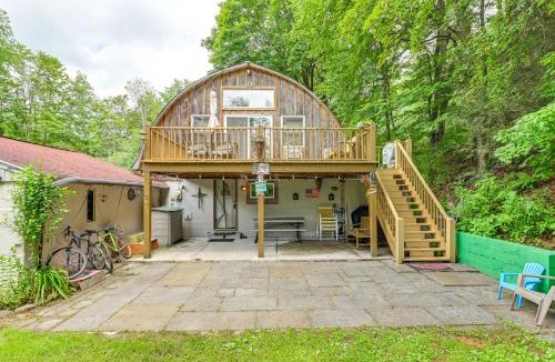 East Branch House | Hike & Fish: Delaware River Cabin w/Views