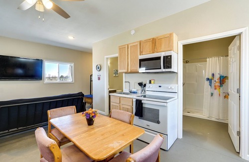 Richland Apartment | Hike & Fish! Ozarks Studio on Multi-Unit Farm
