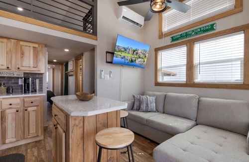 Fredericksburg House | Hill Country Glow | 2 BDR + Loft | 2 Full Baths
