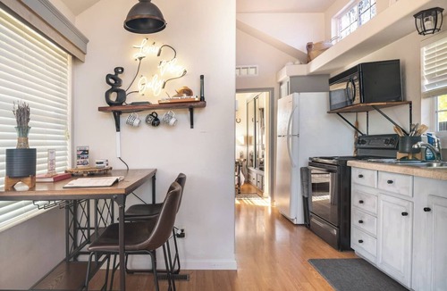 Llano House | Hill Country Tiny House + Pool Getaway on 10acr