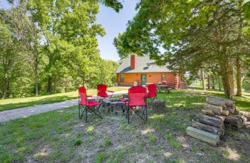 Defiance House | Hillside Cabin on 43 Acres w/Private Lake & View!