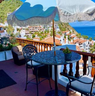 Avalon Villa | Hillside villa w ocean views, pool & balcony
