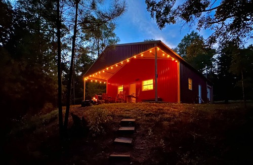 Oakhurst Cabin | Hilltop Cabin on 33 Secluded Acres with Private Pond & Trails