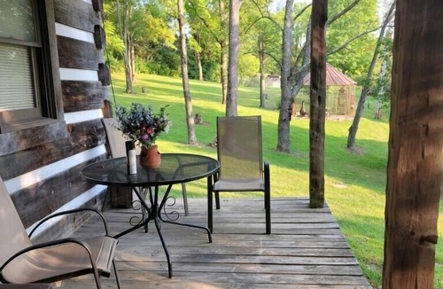 Richmond Cabin | Hilltop Hide A Way Log Cabin Home