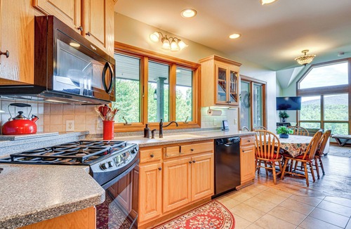 Dahlonega House | Hilltop Home w/Panoramic Forest & Mountain Views!
