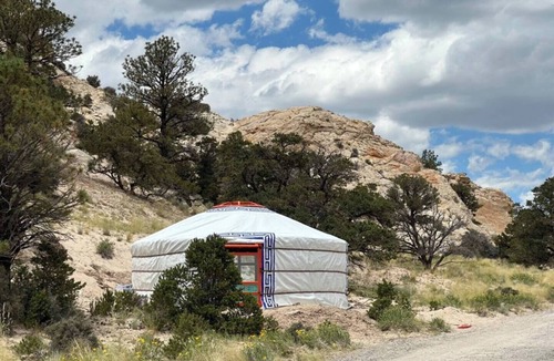 Teasdale House | Hilltop Mongolian Yurt