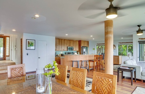 Hilo Cottage | Hilo Home w/Private Deck + Stunning Ocean Views!