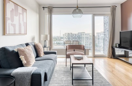 Sydhavnen Apartment | Hip Teglholmen 2BR w/ Balcony, Courtyard & W/D, nr Harbor, by Blueground
