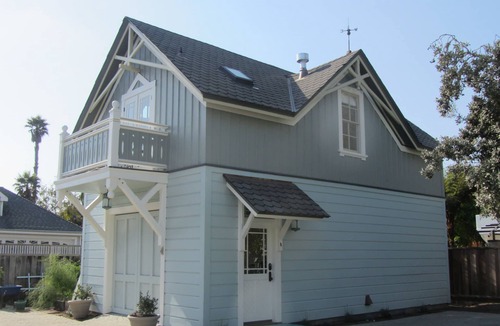 Westside Santa Cruz Cottage | Historic 1887 Carriage House Located On Landmark Property