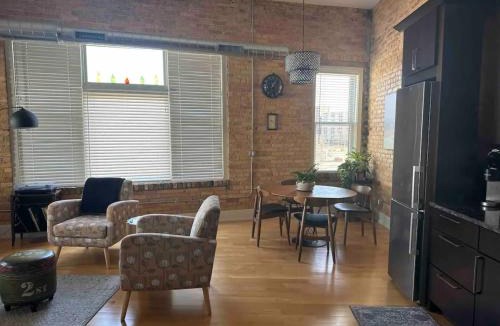 Benton Harbor Apartment | Historic Arts District Gastro Loft