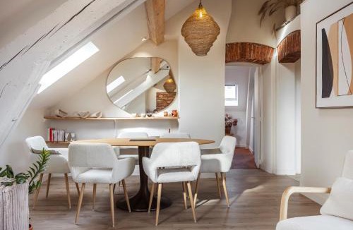 Toulouse City-Centre Apartment | Historic center, 74 m2, terrace, rooftop views