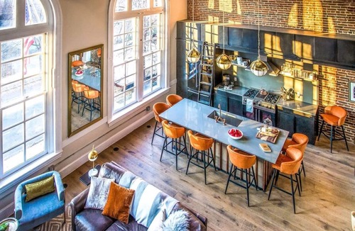 Shaw Condo | Historic DC Firehouse Penthouse Loft