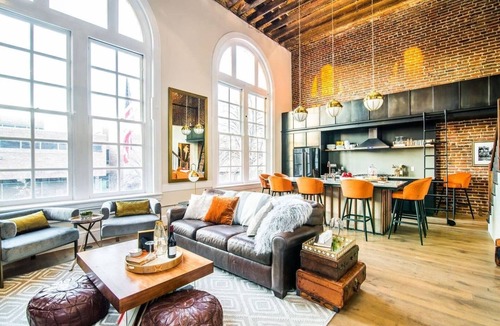 Shaw Condo | Historic DC Firehouse Penthouse Loft