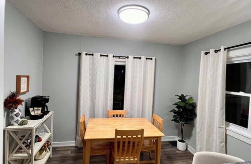 Dubuque House | Historic Deereville Home Pet Friendly!