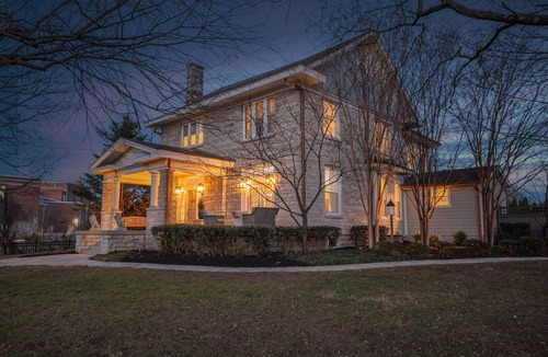 Eastwood House | Historic East Nashville Manor + Saltwater Pool