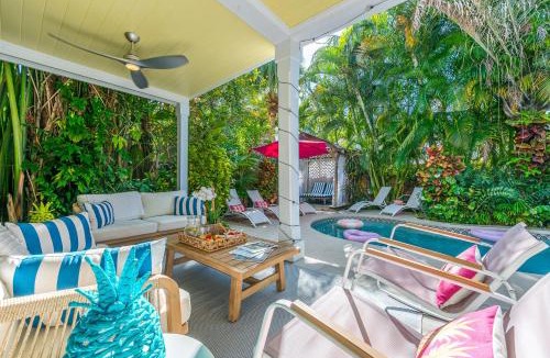 West Palm Beach Villa | Historic El Cid with Guest Cottage & Tropical Pool