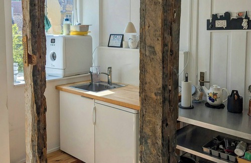 Christianshavn Apartment | Historic flat with garden and French balcony