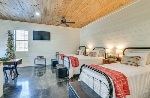 French Camp Apartment | Historic French Camp Studio - Pets Welcome!