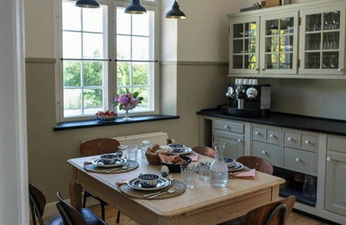 Kirke Saaby House | Historic house in Skjoldungernes Land park