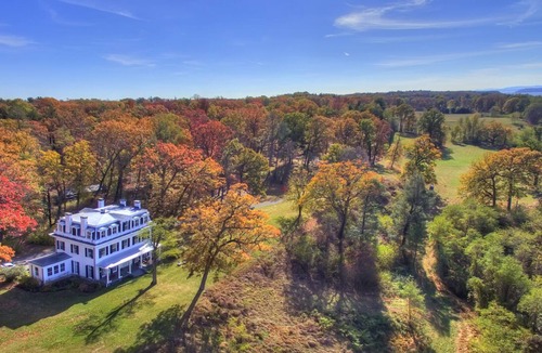 Town of Clermont House | Historic Hudson Valley Mansion on 87 Acres, Breathtaking Views