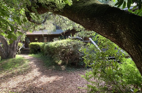 Inverness House | Historic Inverness Retreat with Tennis Court near Point Reyes