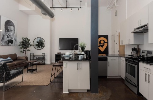 Downtown Fort Worth Apartment | Historic Kress Loft | Sundance Square Fort Worth
