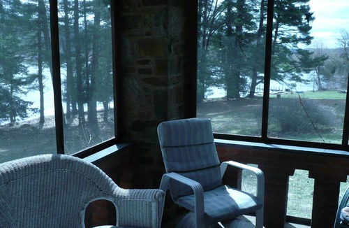 Lake George House | Historic Lakefront Stone Cottage with 40 foot Dock, Lovely Views