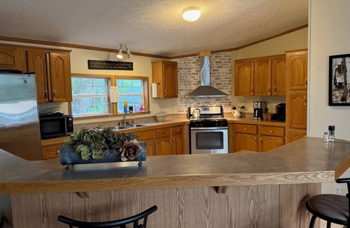Paxico House | Historic Paxico Retreat: Railside Views, Mill Creek Access & 31 Acres