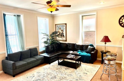 Concord Apartment | Historic Private Building w/Deck