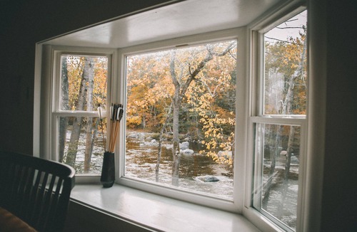 Upper Jay House | Historic River Cabin Sauna & Swimming Hole Warner's Camp Near Whiteface