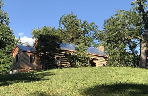 Clifford Cabin | Historical Dogtrot Chestnut Log Cabin.
