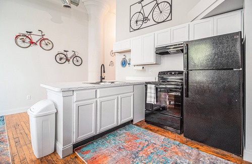 Detroit Apartment | Historical Hudson Riverview Loft