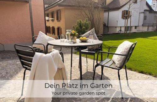 Gunzwil Apartment | Historisches Bijou - Ruhe, Luzern & 9 Minuten zu Golf Sempach
