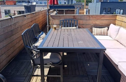 Hoboken Apartment | Hoboken Grand House- 3 Bedroom 2.5 Bathroom with a private rooftop